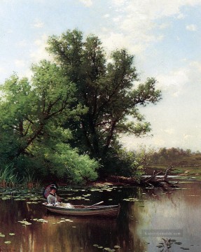 Teich See Wassfall Werke - Driften Alfred Thompson Bricher